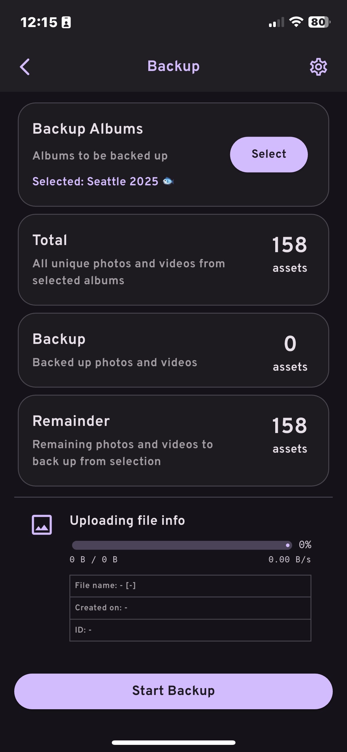 PreBackup